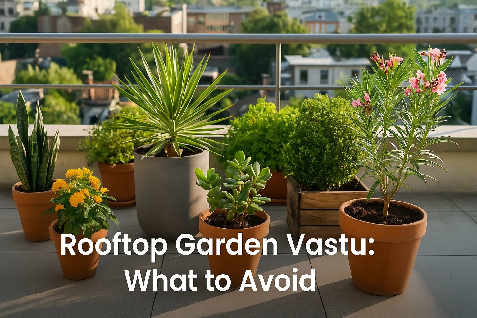 Rooftop Garden Vastu Don’ts: What to Avoid - Urban Plant